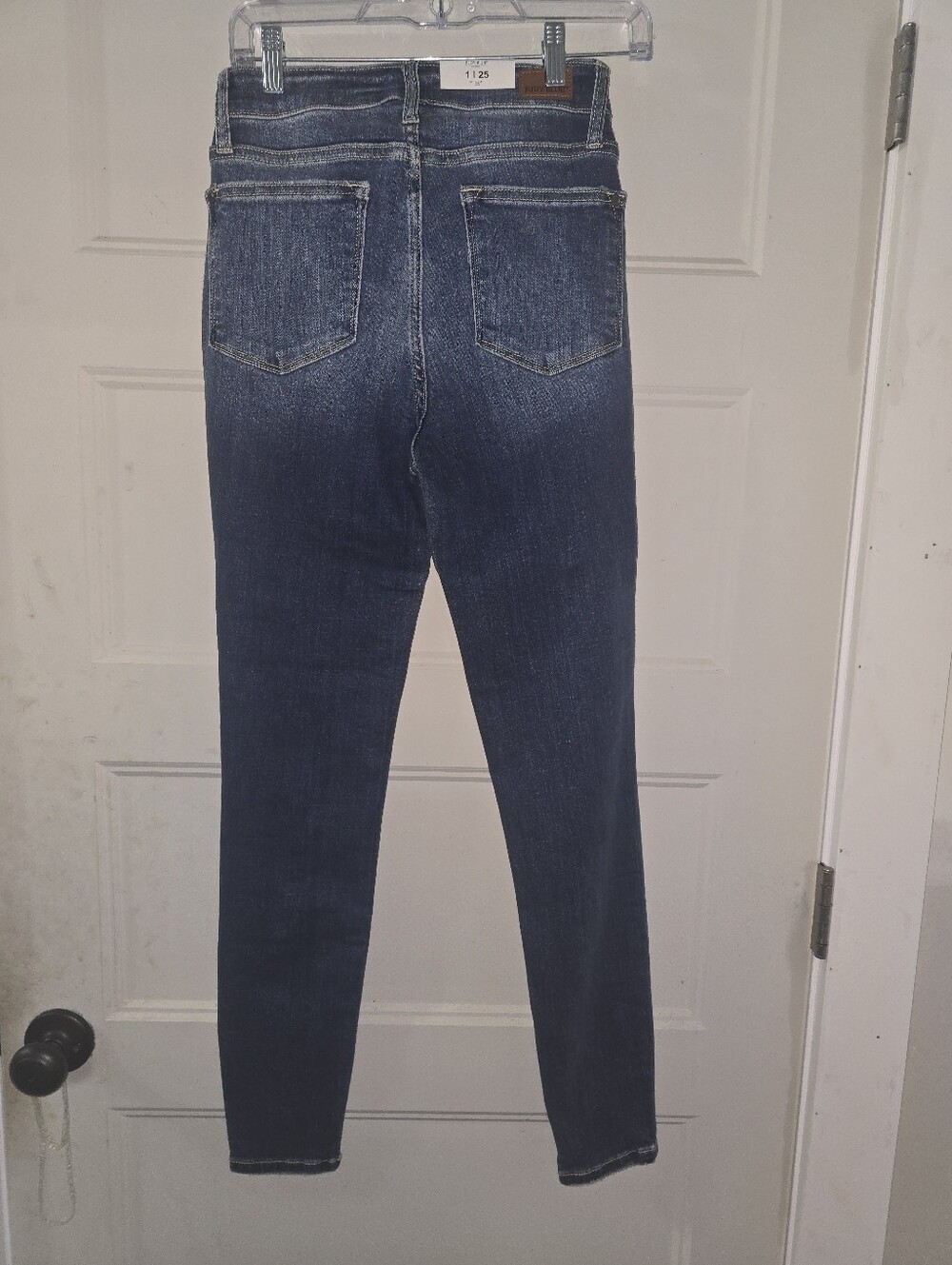 Judy Blue Blue High-waist Button-Fly Skinny Jeans NWT sz 1/25 - Picture 5 of 8